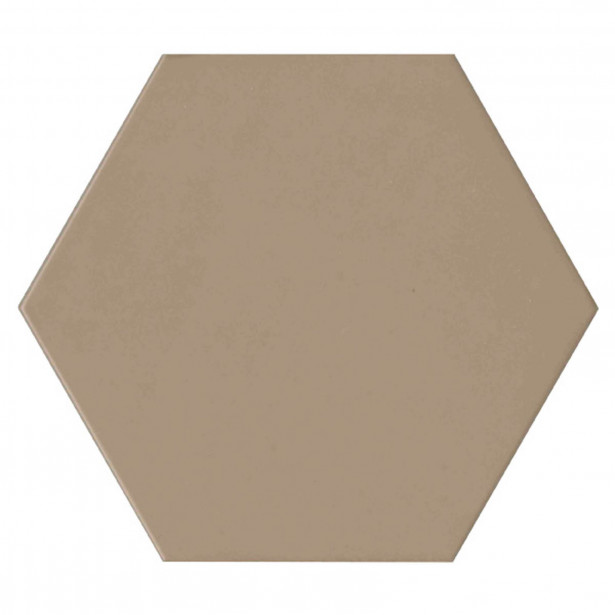 Luonnonkivilaatta Qualitystone Hexagon Brown, 175 x 175 mm