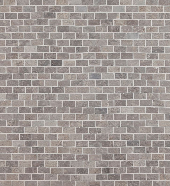 Mosaiikkilaatta Qualitystone Brick Mini Light Grey, 20x40mm