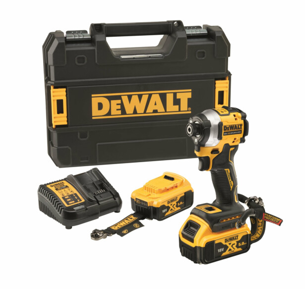 Akkuiskumutterinväännin DeWalt XR DCF850P2LRT-QW, 205Nm, 18V, 2x5.0Ah akuilla + TSTAK