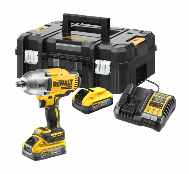 Akkuiskumutterinväännin DeWalt XR DCF900H2T-QW, 1396Nm, 18V, 2x5.0Ah akuilla + TSTAK