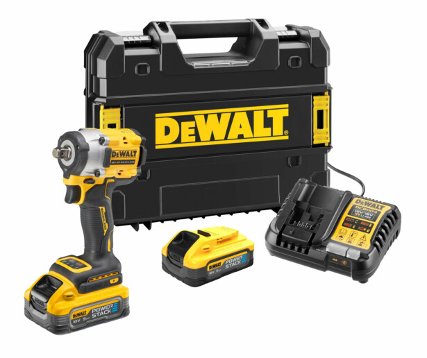 Akkuiskumutterinväännin DeWalt XR DCF921H2T-QW, 406Nm, 18V, 2x5.0Ah akuilla + TSTAK