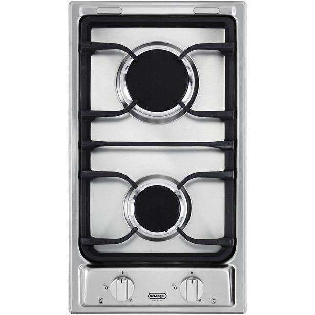 Kaasuliesitaso DeLonghi 30cm, 2-liekkinen, rst