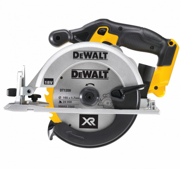 Akkupyörösaha DeWalt XR, Ø165mm, 18V, ilman akkua