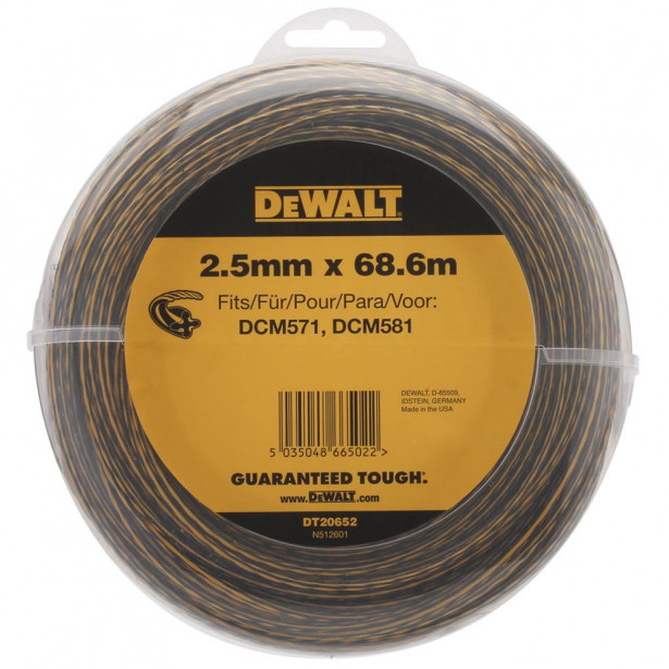 Trimmerilanka DeWalt 2.5mm x 68.6m