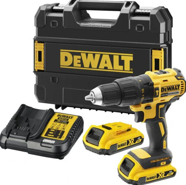 Akkuiskuporakone DeWalt XR DCD778D2T, 18V + TSTAK