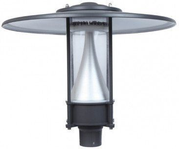 LED-puistovalaisin FTLIGHT Lumoa I, 36W, IP44, tummanharmaa