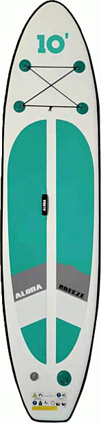SUP-lautasetti Aloha Breeze 10, ilmatäytteinen, 300x76x10cm, max. 95kg