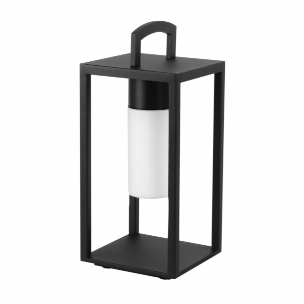 Lyhtyvalaisin Lumo, E27, 20W, IP44, musta