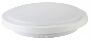 Kylpyhuoneen LED-plafondi LED Energie Max, 18W, IP54, mikroaaltosensori