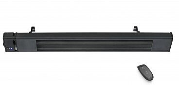Infrapunalämmitin Thermal Plus Black Series, 1600W, musta, Verkkokaupan poistotuote