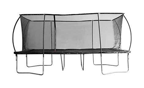 Trampoliini Gymsport Advance Black, 5.2x3m, suorakaide, musta, Verkkokaupan poistotuote