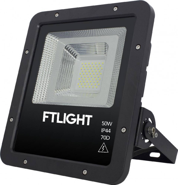 LED-valonheitin FTLIGHT Work Platinum, 50W, 6000lm, 4500K
