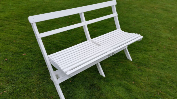 Puutarhapenkki Eden Wood Torparen, kokoontaitettava, leveys 126cm
