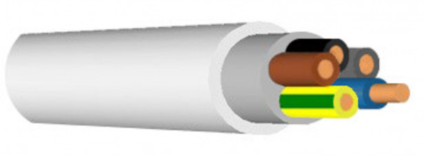 Asennuskaapeli MMJ 5X1,5 S 100 m