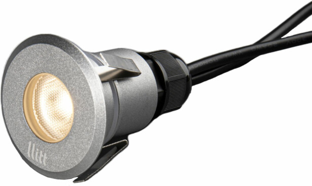 LED-terassivalo Llitt Allan More Decklight, alumiini