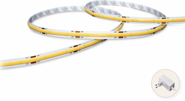 LED-nauha Llitt Ulrika KIT, COB, IP20, 3000K, 5m ​​​