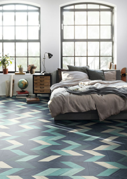 Korkkilattia Egger Flooring Pro Comfort Tammi Vidora, sininen