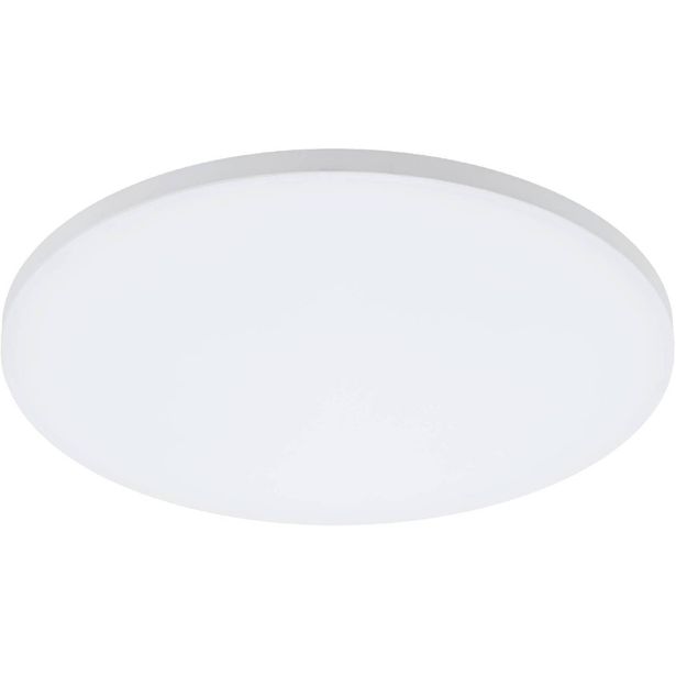 LED-kattovalaisin Eglo Turcona-C, Ø45cm, valkoinen