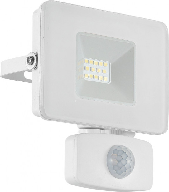 LED-ulkoseinävalaisin/-valonheitin Eglo Faedo, 135x110mm, liiketunnistimella, valkoinen