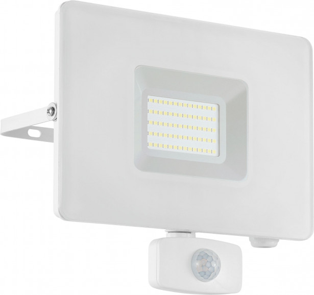 LED-ulkoseinävalaisin/-valonheitin Eglo Faedo, 200x205mm, liiketunnistimella, valkoinen
