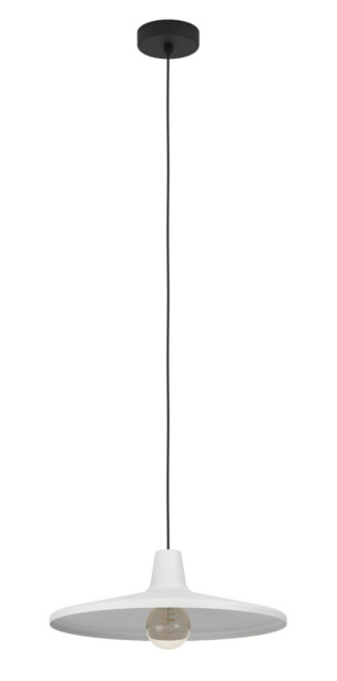 Riippuvalaisin Eglo Miniere, Ø42cm, E27, 40W, IP20, harmaa/musta