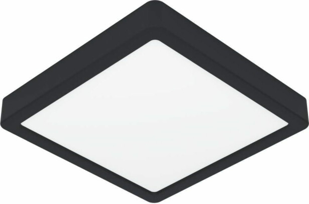 Kattovalaisin Fueva 6-z LED 10.5W RGB CCT 22x22cm musta