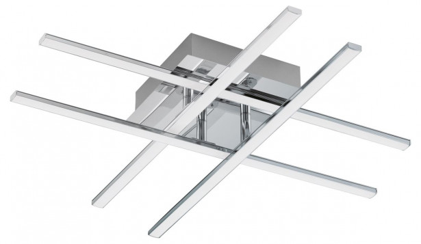 LED-kattovalaisin Eglo Lasana 1, 500x500mm, kromi 95568