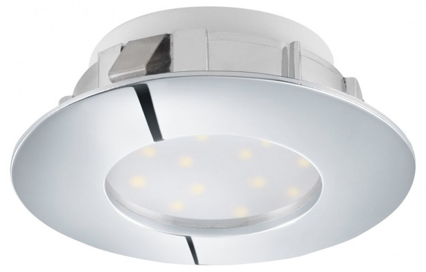 LED-alasvalo Eglo Pineda 6W, Ø78mm, IP20/44, kromi 95818