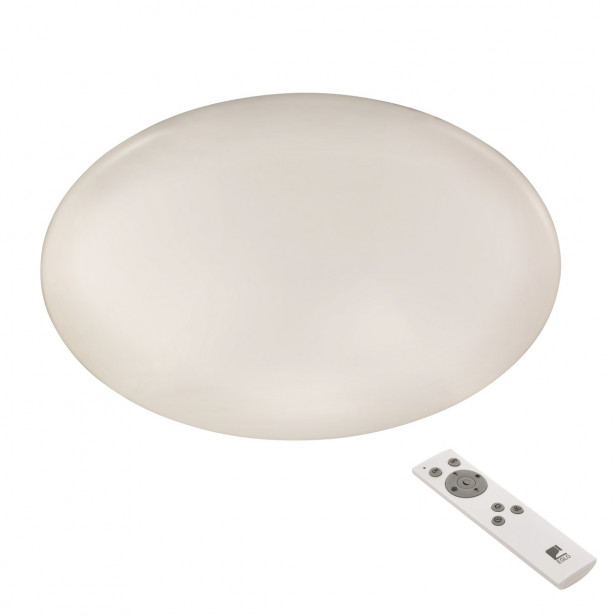 LED-kattovalaisin Eglo Giron, 40W, Ø570x75mm, IP20, himmennettävä, valkoinen