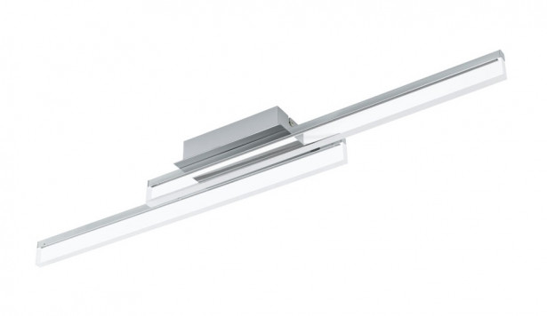 LED-plafondi Eglo Palmital, 2x10W, 880x90x100mm, IP44, kromi/kirkas