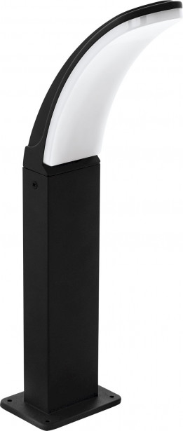 LED-pollarivalaisin Eglo Fiumicino, 45cm, musta