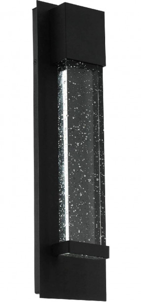 LED-ulkoseinävalaisin Eglo Villagrazia, 30x12cm, musta