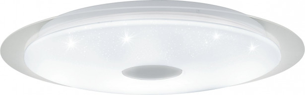 LED-kattovalaisin Eglo Moratica-A, Ø570mm, valkoinen