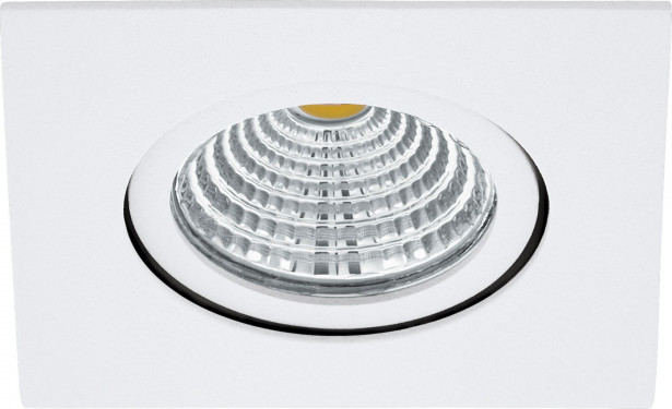 LED-alasvalo Eglo Saliceto, 88x88mm, 2700K, valkoinen