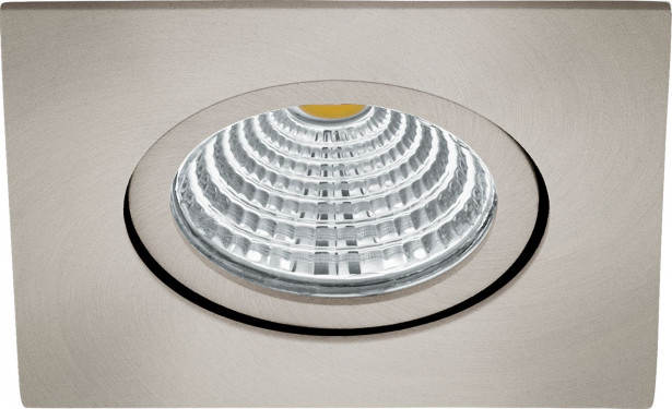 LED-alasvalo Eglo Saliceto 98308, 88x88mm, 4000K, harjattu teräs