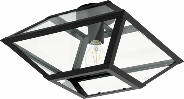 Kattovalaisin Eglo Casefabre, 215x370x370mm, musta