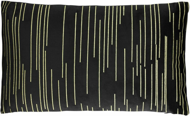 Koristetyyny Eglo Living Chevery, 50x30cm, musta/kulta