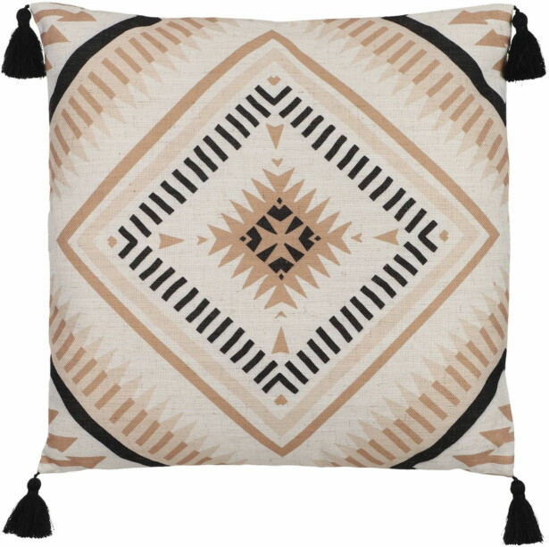 Koristetyyny tupsuilla Eglo Living Chevery, 45x45cm, monivärinen