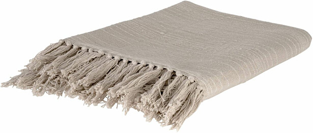 Torkkupeitto Eglo Living Longlac, 170x130cm, beige/valkoinen