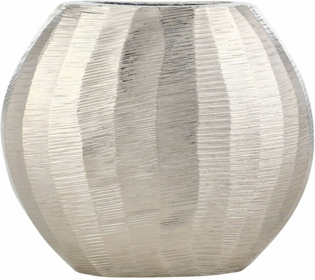 Metallivaasi Eglo Living Abucay, 9.5cm, nikkeli