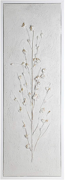 Taulu Eglo Living Alaminos 1, 33x93cm, valko-kulta