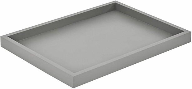 Koristetarjotin Eglo Living Cochrane, 33.5x24cm, harmaa