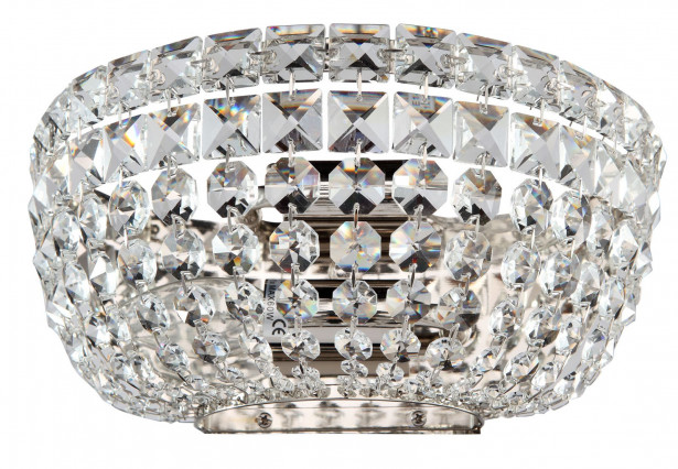 Seinävalaisin Maytoni Diamant Crystal Basfor, kromi