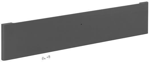 Laatikkopääty Elfa Décor, matala, 600x15x122mm, harmaa