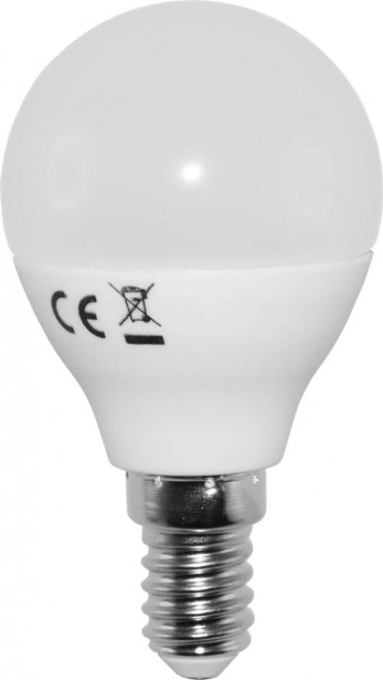 LED-mainoslamppu ElectroGEAR E14, 4W, 320lm, 3000K, Ø45x78mm, 10kpl/pak