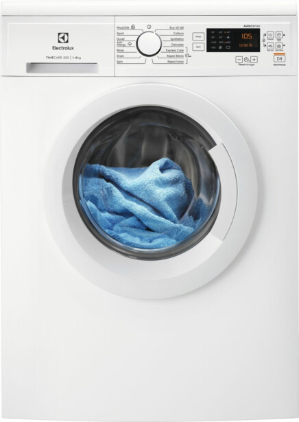 Edestä täytettävä pyykinpesukone Electrolux 500 TimeCare EW2F3048D2, 8kg, 1400rpm