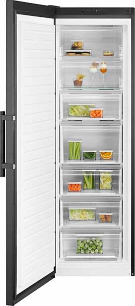 Kaappipakastin Electrolux 600 NoFrost EUT6NE28K 60cm musta, Verkkokaupan poistotuote