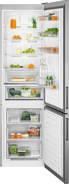 Jääkaappipakastin Electrolux 600 TwinTech LNT6ME36U2 60cm teräs