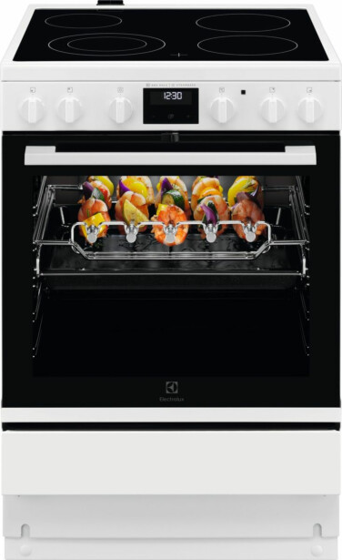Keraaminen lattialiesi Electrolux 600 SteamBake LKR66449NW 60cm valkoinen