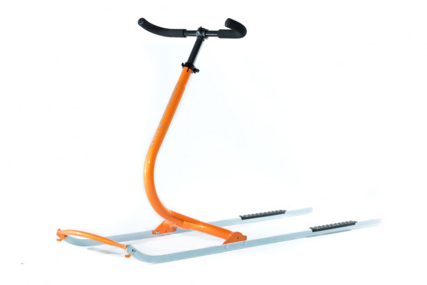 Potkukelkka Esla Kickspark Max, 130-195cm, oranssi